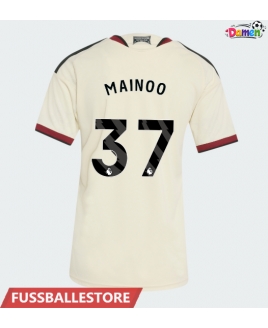 Günstige Manchester United Kobbie Mainoo #37 3rd trikot Damen 2026-27 Kurzarm